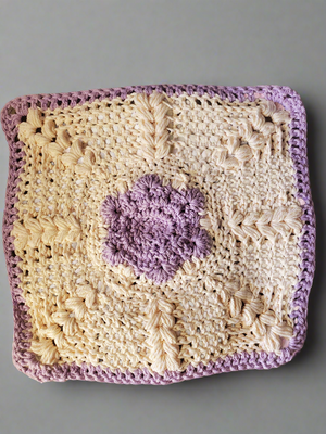 Handmade large Sakura cotton washcloth, durable and absorbent, set of 3, perfect for home, bathroom, or kitchen use.